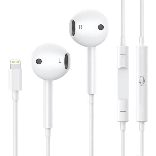 Trådbundna hörlurar - Ej specificerat - In-ear - Mikrofon - Volymskontroll - Vit