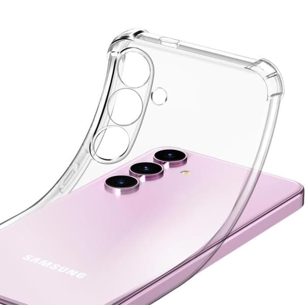 Coque för Samsung Galaxy S24 PLUS - Stötsäker TPU Skydd Transparent Phonillico®