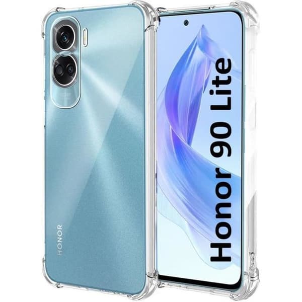 Fodral för Honor 90 LITE - Stötsäkert skydd TPU Soft Transparent Phonillico®