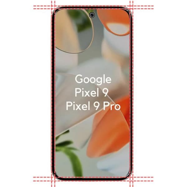 Härdat glas för Google Pixel 9 / Pixel 9 Pro [Pack 2] Skyddfilmsglas Phonillico®