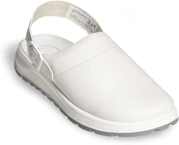Lädersko Active Clog | Vit unisex | SRC-sula | 87021 | Stl 36