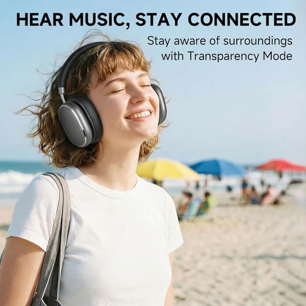 Over-ear-hovedtelefoner | med app-styring | ANC | trådløs teknik | Space Gray