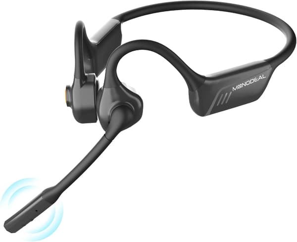 Trådløse hovedtelefoner | Open-Ear | Bluetooth 5.1 | Multipoint | Mute-knap | Mikrofon