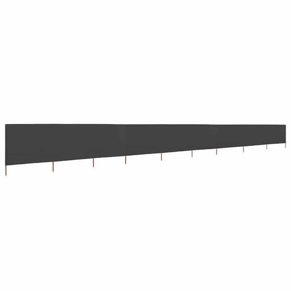 Vindskydd 9-paneler | antracit | 1200x160 cm | nonwoven tyg