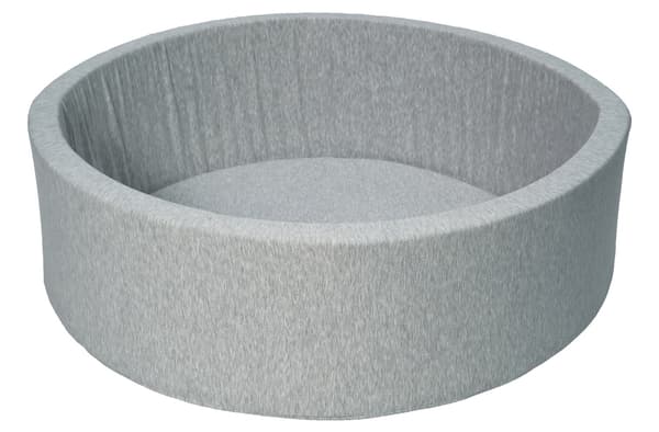 Barnbollhav grått | 150 bollar | Rundt | 90x30 cm