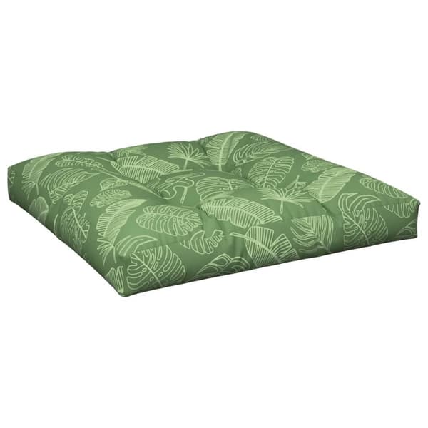 Palletkuddar bladmotiv 2 st | polyester | vattenavvisande | utomhus
