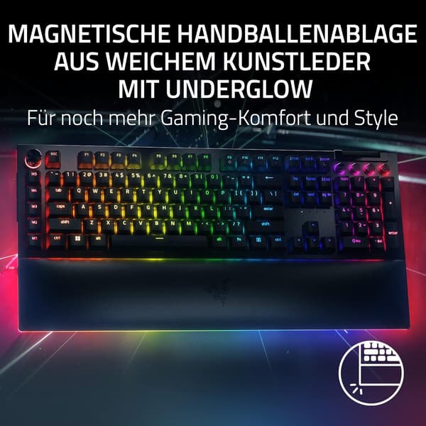 Mekanisk tastatur | Green switch | QWERTY DE-layout | kablet