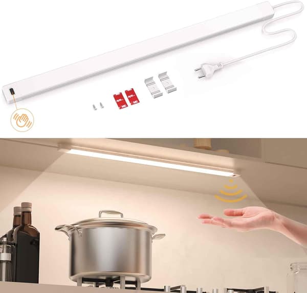 Underskåpsbelysning 90cm | LED | dimbar | sensorstyrd | neutralvit 4000K
