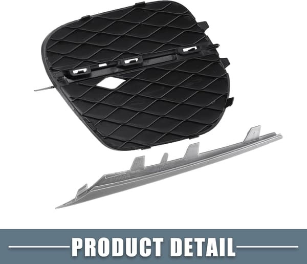 Frontgaller BMW X5 E70 | svart | 1 par | för stötfångare fram