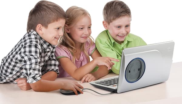 Skolecomputer til børn | lyserød | uddannelse | spil | kreativitet