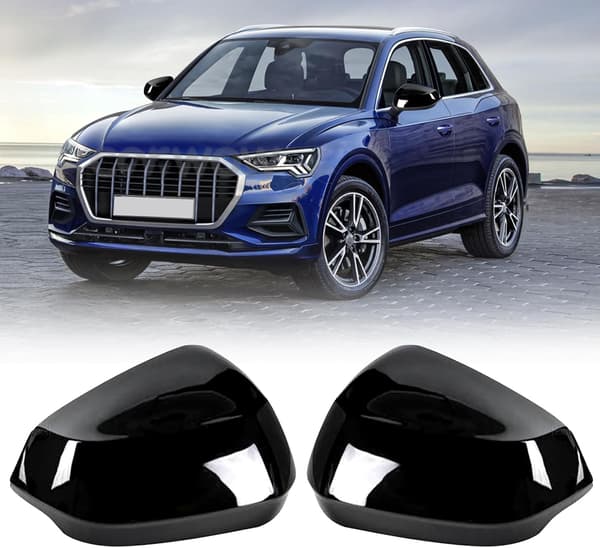 Sidespejlkapper sorte | ABS-plast | Audi A3 S3 RS3 8Y 2022-2024