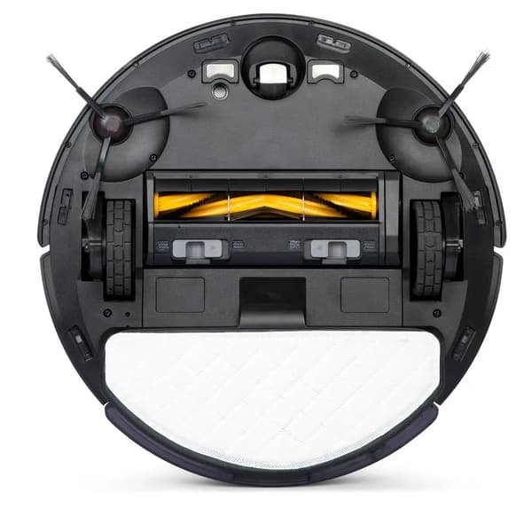 Robotstøvsuger hvid | dToF-navigation | moppefunktion | 5200 mAh batteri