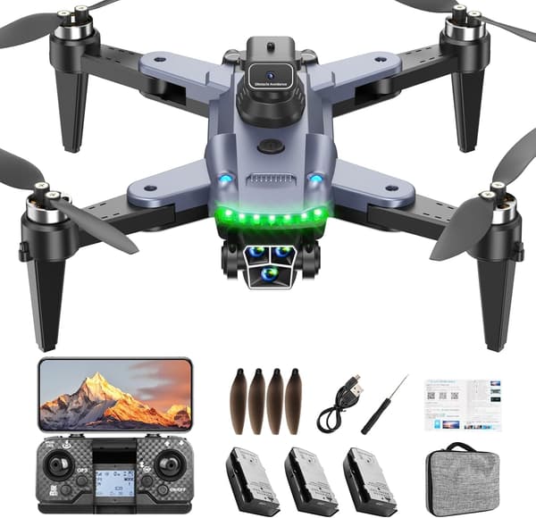 Kameradrone 4K | GPS | Wi-Fi-forbindelse | Lithium-ion batteri