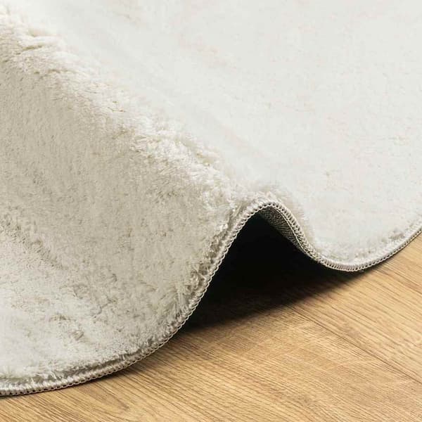 Stuetæppe creme | 140 x 200 cm | polyester | gulvtekstil