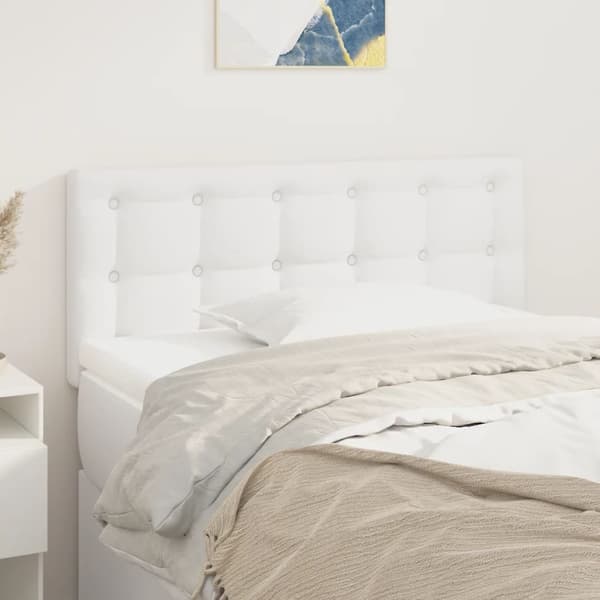 Huvudgavel konstläder vit | 80x5x78/88 cm | sovrum
