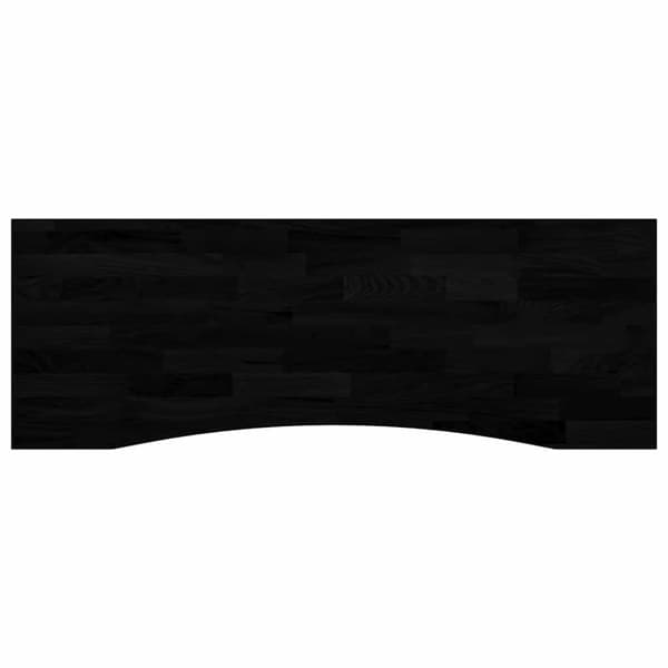 vidaXL Skrivebordstop Rektangulær 140x60x2.5 cm Mørkebrun Eg