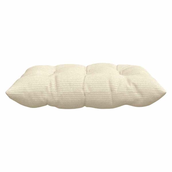 Stolehynder 4-pak | Bomuld | 40x40x6 cm | Creme