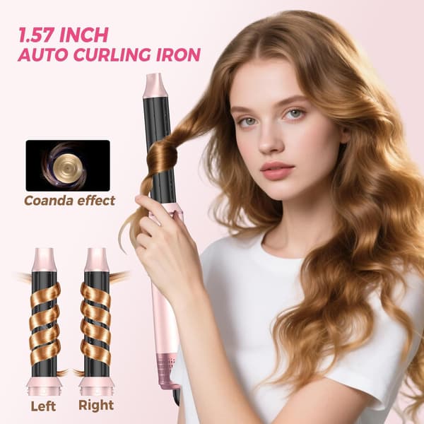 Hårbørste Pro rosa | rund model til volumen og styling