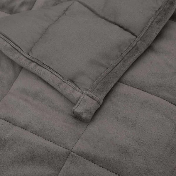 Sovrumstäcke 220x235 cm | grått | 11 kg | textil
