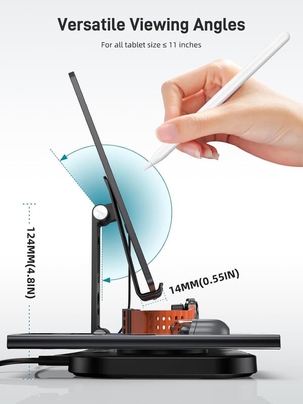 Bordlader universel | til Android-enheder & tablets | hurtig opladning