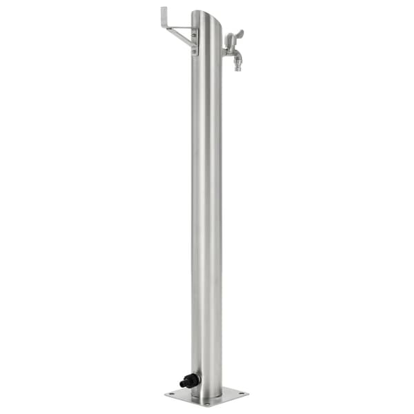 Havesøjle rund 95 cm | rustfrit stål | vandpost