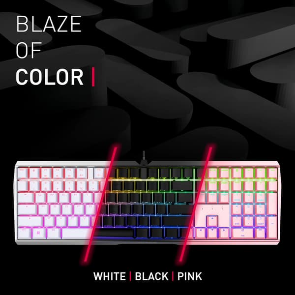 Computerudstyr MX Silent Red | Mekanisk | Sort aluminium