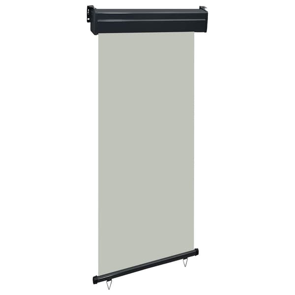 vidaXL Balkonskærm 105x250 cm Grå
