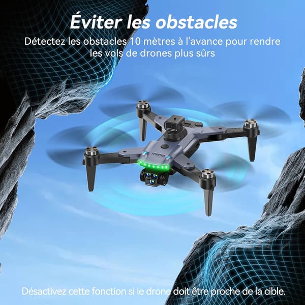 Kameradrone 4K | GPS | Wi-Fi-forbindelse | Lithium-ion batteri