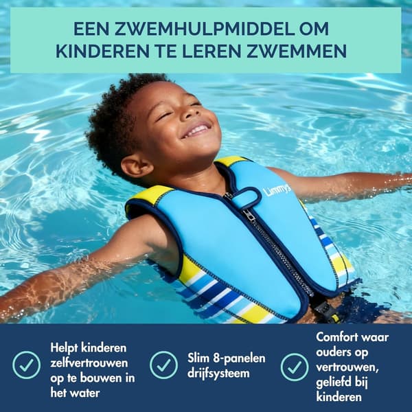 Barnsimväst neopren | flythjälpmedel för simning | simundervisning