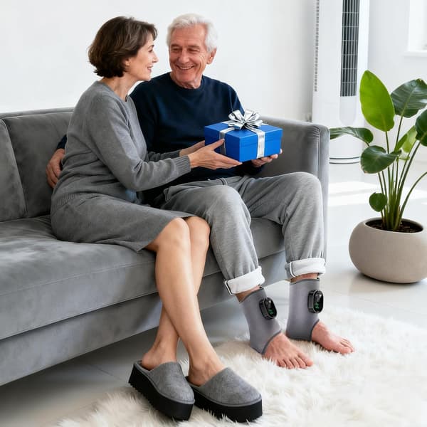 Fodmassageapparat 2-pak | trådløs | 3000mAh | 6 varmeniveauer | 3 vibrationstilstande | timer
