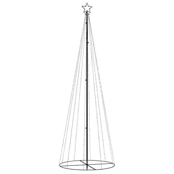 LED-julgran 300 cm | 310 LED-lampor | 100 cm diameter | Kallvit