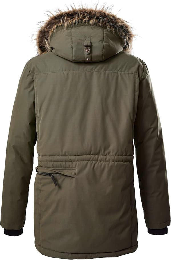 Herrjacka GW 35 olivgrön | parkas | vinter | andningsbar | justerbar fåll