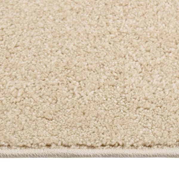 Golvmatta 160x230 cm beige | kort lugg | sovrum och vardagsrum