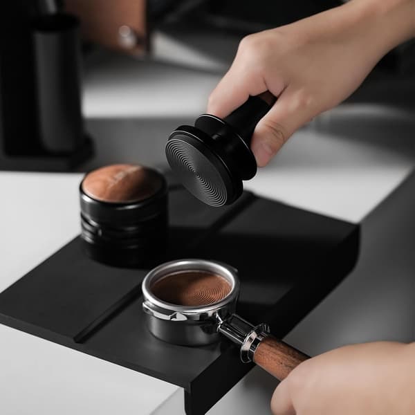Espressostämpel 54mm | fjäderbelastad | klickfunktion | tryckkänslig