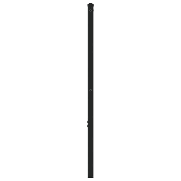 Hovedgærde 135 cm | brun eg | træramme og stålben