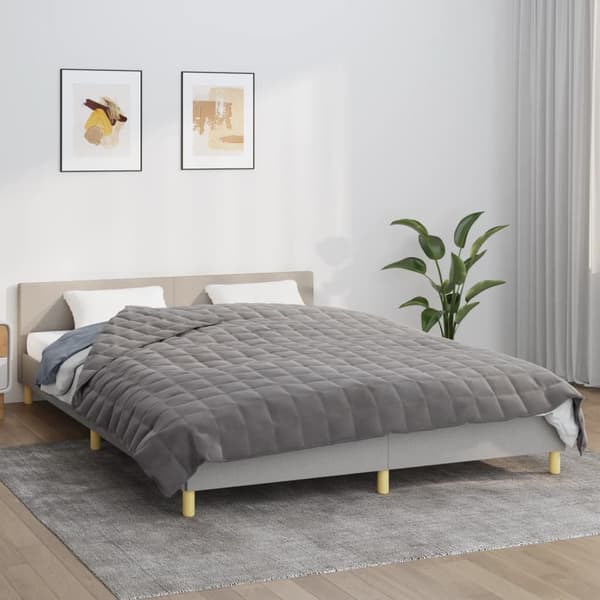 Sömntäcke 11 kg | grått | 220x235 cm | textil