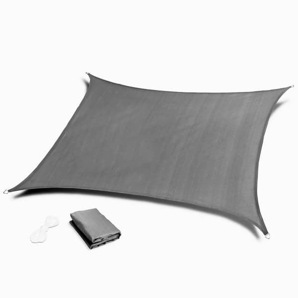 Solsegel vattentätt | 4x4m | polyester | UV-skydd
