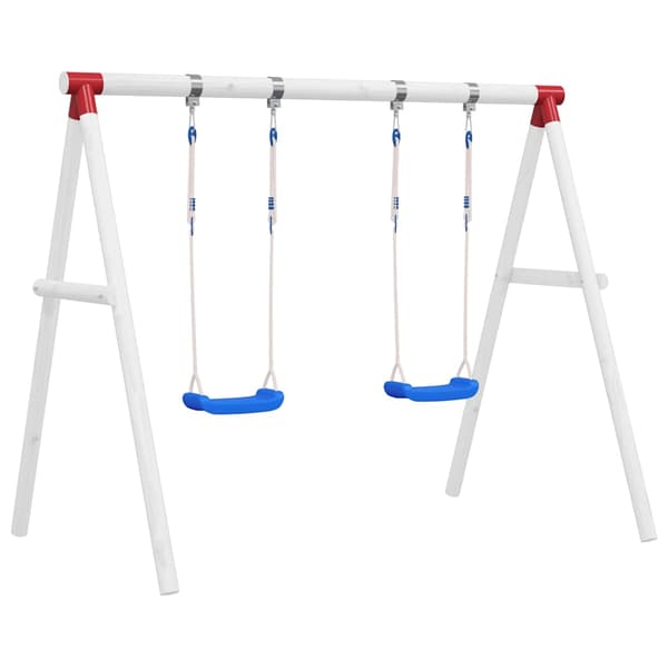 Trädgårdsgunga 2-sits | 38x16 cm | blå | polyeten