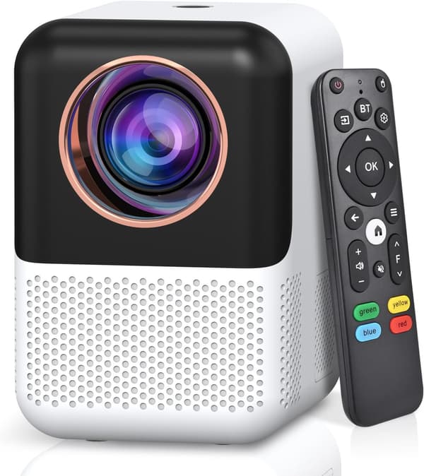 Streaming projektor Android | 1080p | svart | WiFi | Netflix | Bluetooth