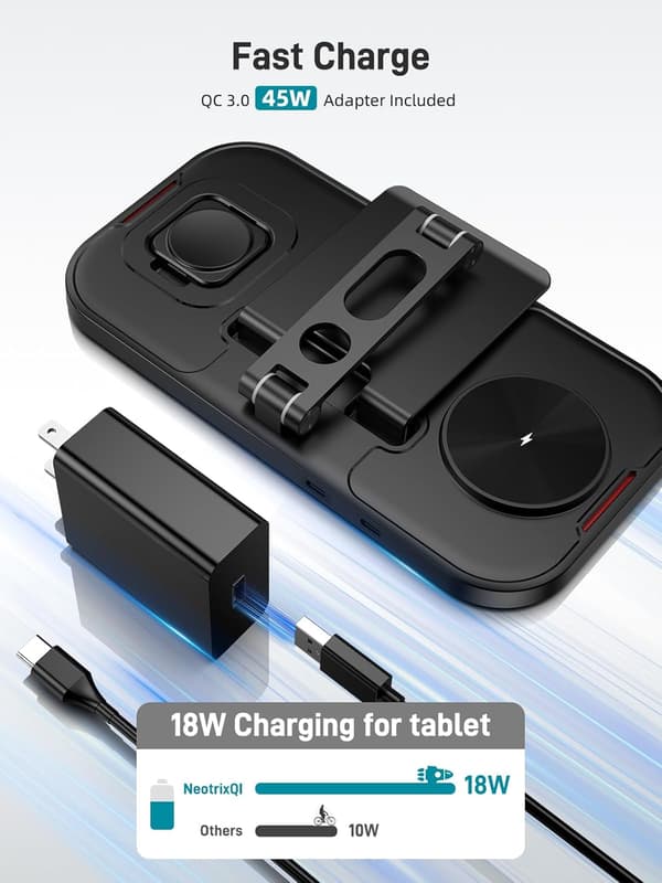 Bordlader universel | til Android-enheder & tablets | hurtig opladning
