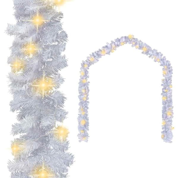 Lysguirlande 20 m hvid | LED-lys | julepynt