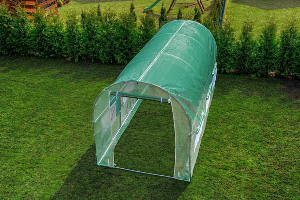 Trädgårdstält 10m² | 4x2.5x2m | Galvaniserade profiler | UV-resistent