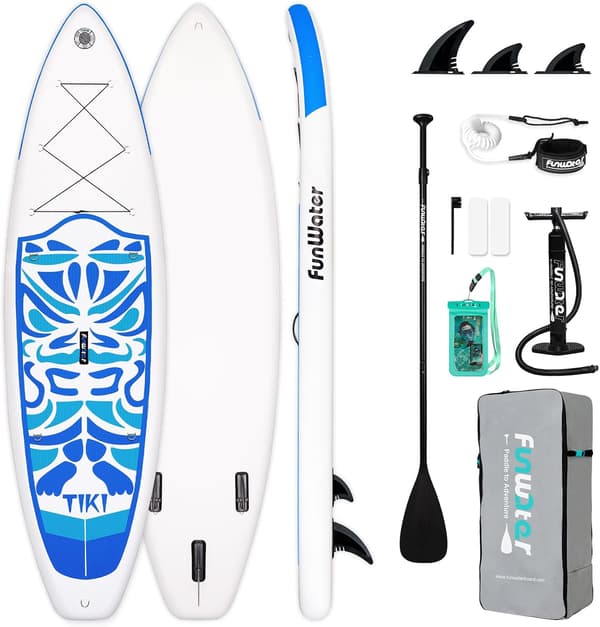 SUP-board oppusteligt | 10'6"-11'6" | med tilbehørssæt | Stand-Up Paddleboard