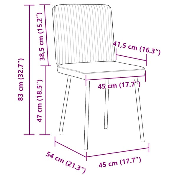 Stolar sammet 4 st | svarta | matrumsmöbler | stoppad sits