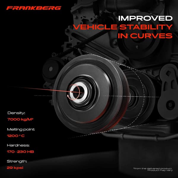 Remhjul vevaxel BMW 3-serie E46/E60 5-serie E39/E60 | 11237513862