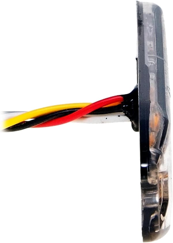 Blitzmodul SF6 2-pak | Gul | 12V 24V | ECE-R65 | Ultra-tynd