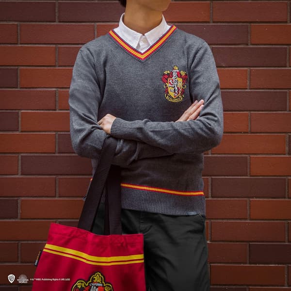Tørklæde Harry Potter | Infinity-model | Gryffindor | rød og gul