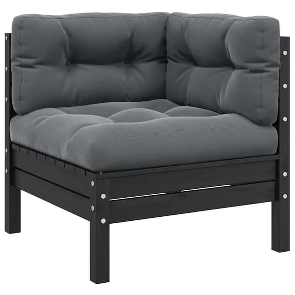 Altansoffa massiv furu grå | 2-sits | med sittdynor