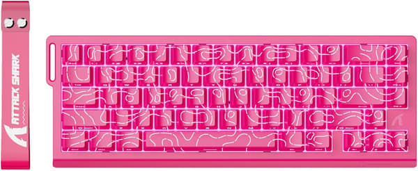 Computer-tastatur hvidt | kablet X68 HE | gaming-setup | mekanisk