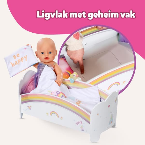 Dockbädd med ljuseffekt | vaggvisa | leksak för dockor